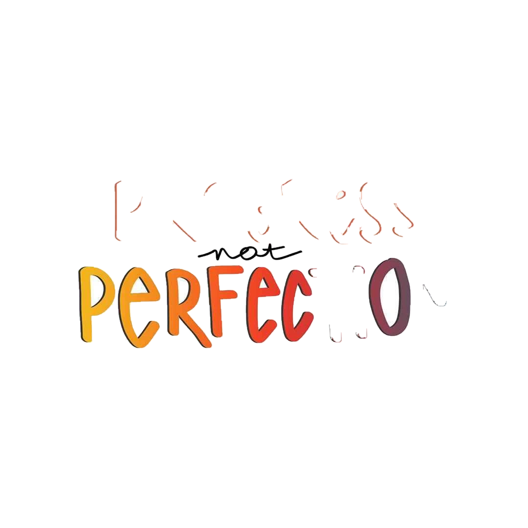 Progress Perfection sticker